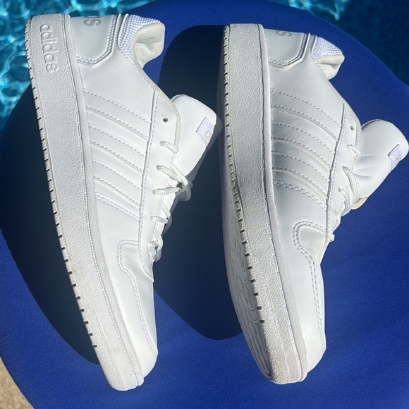 Adidas Hoops 2.0 White Sneakers - Picture 4 of 9